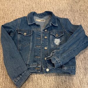 Topshop denim Jacket size 0